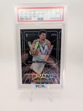 2024-25 Panini Obsidian Atomic Initials Victor Wembanyama #4 card