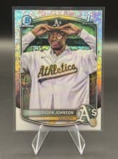 2025 Bowman Chrome Prospects Ayden Johnson #BCP-197 card