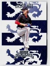 2025 Panini Crusade Base Set Dasan Hill #73 card