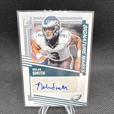 2025 Donruss Signature Marks Nolan Smith #SM-NSH card