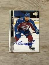 Devon Toews 2020 Upper Deck Extended Series card