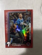 2025 Topps Walk This Way Trea Turner #WTW-26 card