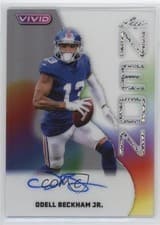 2025 Leaf Vivid Neon Autographs Odell Beckham Jr. #NA-OBJ card