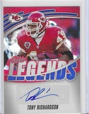 2025 Panini Absolute Absolute Legends Signatures Tony Richardson #ALS-TRN card