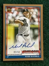 2026 Topps 1991 Topps Autographs Mark Buehrle #91A-BUE card