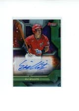 Eli Willits 2025 Bowman's Best Circuitry Autographs card
