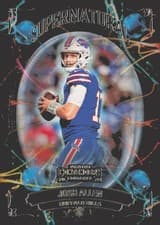 Josh Allen 2022 Panini Contenders Supernatural card
