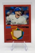 2026 Topps Heritage Clubhouse Collection Relics Bo Bichette #CCR-BB card