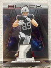 2025 Panini Black Starlight Materials Brock Bowers #3 card