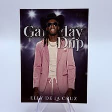 2025 Topps Gameday Drip Elly De La Cruz #GD-7 card