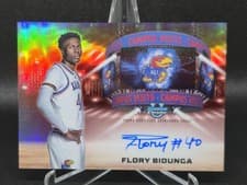 2024-25 Bowman University Chrome Campus Visits Autographs Flory Bidunga #CVA-FB card