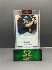 2025 Leaf Spectacular Baseball Spectacular Signatures Jason Giambi #S-JG2 card