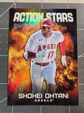 Shohei Ohtani 2023 Topps Update Action Stars card
