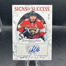 2024-25 Upper Deck Artifacts Signs of Success Aleksander Barkov #SOS-AB card