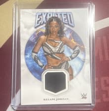 2025 Topps Exalted WWE Wrestling Exalted Relics Kelani Jordan #ER-KJN card