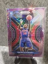 Isaiah Stewart 2020 Panini Prizm card