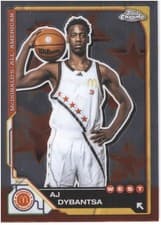 2025 Topps Chrome McDonald's All American Base Set AJ Dybantsa #7 card
