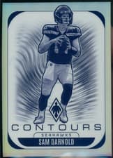 2025 Panini Phoenix Contours Sam Darnold #29 card