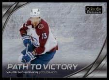2025-26 O-Pee-Chee Platinum Path to Victory Valeri Nichushkin #PV-14 card