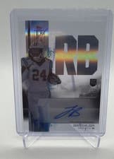2024 Topps Signature Class Rookie Class Crystal Clear Autographs Jonathon Brooks #RCC-JB card