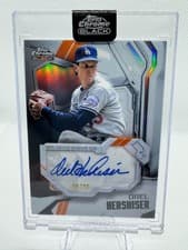 2026 Topps Chrome Black Ivory Autographs Orel Hershiser #IVA-OH card