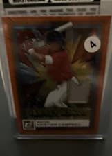 Kristian Campbell 2025 Donruss Jersey Kings card