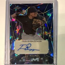 2024 Leaf Metal 1st Round Gems Travis Bazzana #1RG-TB1 card