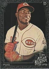 Yasiel Puig 2019 Topps Allen & Ginter X card