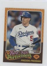 2024 Topps Heritage Mini New Age Performers Freddie Freeman #NAP-7