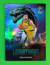 2025-26 Topps Signature Class Leviathans Tyrese Haliburton #LEV-10 card