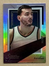 2025-26 Panini Signature Series Profiles Alex Karaban #4 card