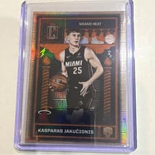 2025-26 Topps Signature Class Odyssey Kasparas Jakučionis #ODY-16 card