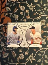 2025 Topps Dynamic Duals Base Set Evan Carter / Josh Jung #33 card