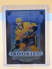 2025-26 Upper Deck Black Diamond Exquisite Rookies Ozzy Wiesblatt #R-OW card