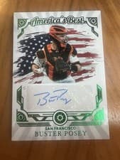 2025 Panini Boys of Summer America's Best Signatures Buster Posey #36 card