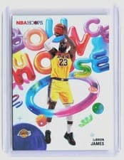 2025-26 NBA Hoops Bounce House LeBron James #BH-2 card