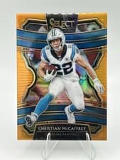 Christian McCaffrey 2019 Panini Select card