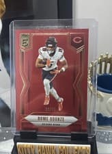 2025 Donruss Elite Base Set Rome Odunze #68 card