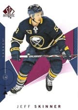 Jeff Skinner 2018 SP Authentic card
