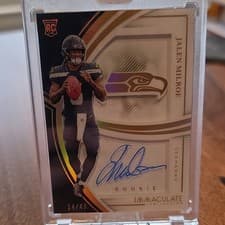 2025 Panini Immaculate Immaculate Rookie Shadowbox Signatures Jalen Milroe #8 card