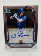 Anthony Frobose 2026 Bowman Chrome Prospect Autograph card