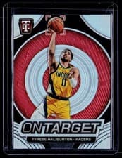 2024-25 Panini Totally Certified On Target Tyrese Haliburton #7 card