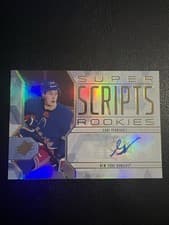 2025-26 Upper Deck Black Diamond Sparkling Rookie Scripts Gabe Perreault #SRS-GP card