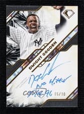 2025 Topps Diamond Icons Iconic Firsts Inscription Autographs Dwight Gooden #IFA-DG card