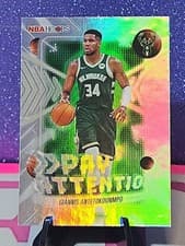 2025-26 NBA Hoops Pay Attention Giannis Antetokounmpo #PA-4 card