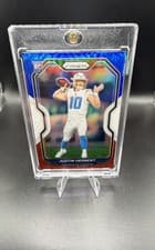 Justin Herbert 2020 Panini Prizm card