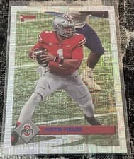 Justin Fields 2023 Panini Chronicles Draft Picks Donruss Retro card