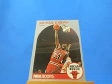 Michael Jordan 1990 Hoops card