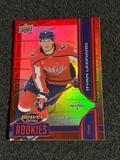 2025-26 Upper Deck Power Play Ryan Leonard #PY-20 card