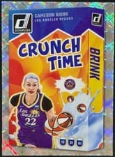 2025-26 Donruss WNBA Crunch Time Cameron Brink #17 card